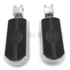 Espalda de goma calavera para Yamaha V-Star 1100 650 Custom Stryker VMax Virago Bolt