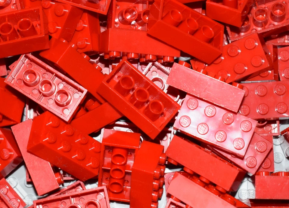 LEGO Bricks 2x4 x 25 pcs - part.no. 3001 - Used - Choose Colour