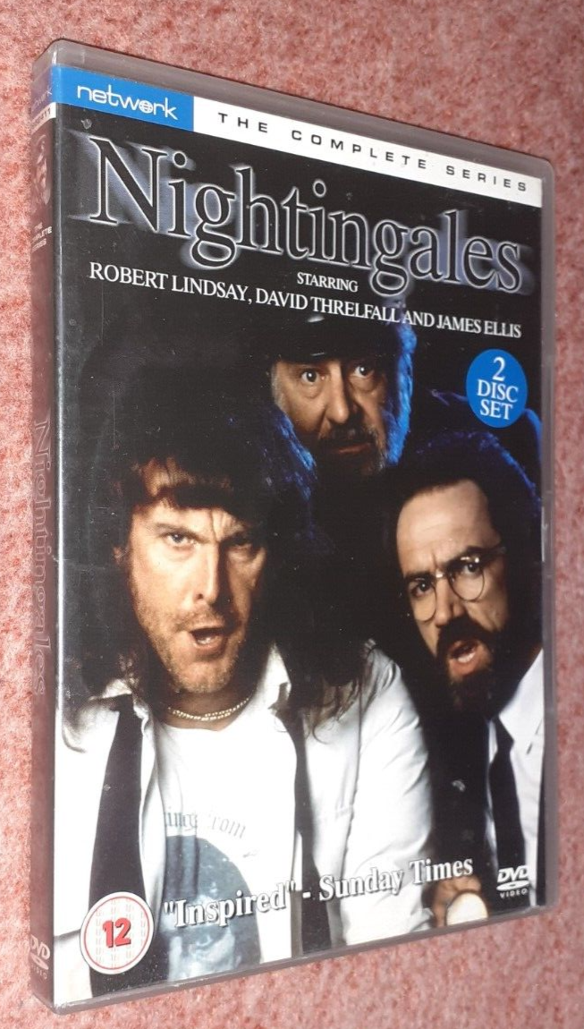 NIGHTINGALES THE COMPLETE SERIES (1990) UK DVD, ROBERT LINDSAY, DAVID THRELFALL