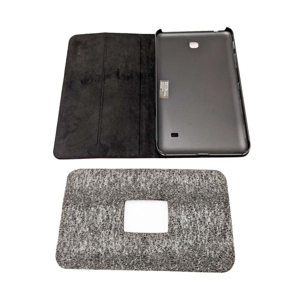 2x Platinum Slim Folio Case for Samsung Galaxy Tab 4 7.0" | PT-GT47S2R | Red - Image 3 of 3