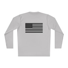 Men's Lightweight American Flag Long Sleeve