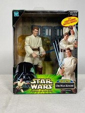 Obi-Wan Kenobi Power of The Jedi Mega Action Figure Star Wars Hasbro NEW