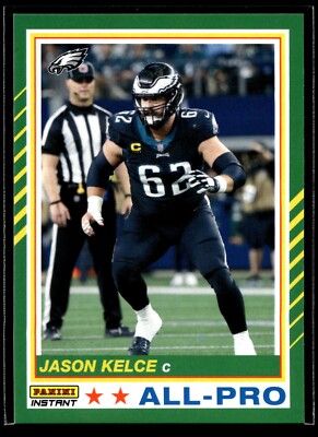 2022 Panini Instant Jason Kelce ALL-PRO TEAM 1/451 SP Philadelphia Eagles #AP11