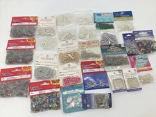 Westrim Crafting Expressions Stanley Rock & Son Darice Beads Silver Lined + Lot