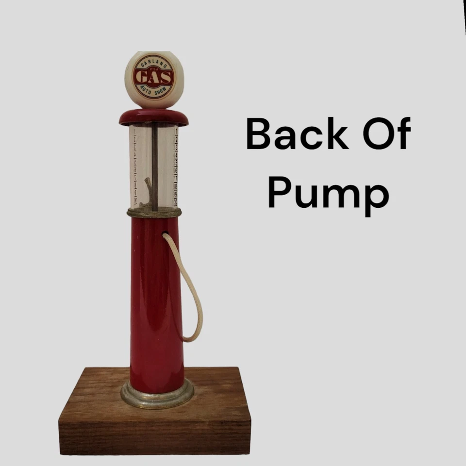 Vintage Rare Garland Auto Show Gas Pump Collectible Replica, 1/12 Diecast - Image 2 of 4