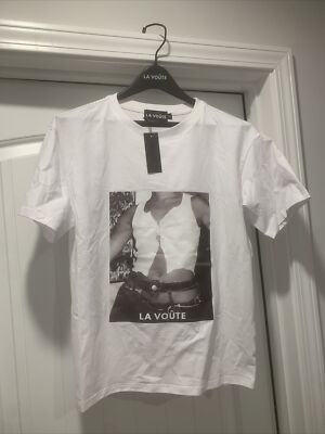 la voûte By Adrienne Bailon-Houghton White T-shirt Size XS La Voute New Wth Tags