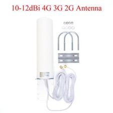 10-12dBi4G LTE External Antenna 698-2700MHz Outdoor Antenna Dual Slider SMA Male