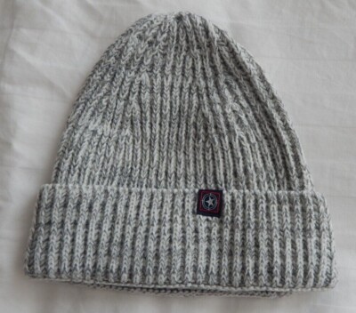 NWOT Terranova (Italian Brand) Grey Heather Acrylic Knit Beanie Cap
