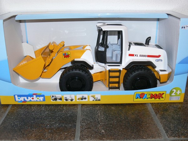 Bruder - Gelenkradlader Xl 5000 - Ge1B/Weiß - 1/16 - Nr. 03412 - Ab 2 J. - Neu --image
