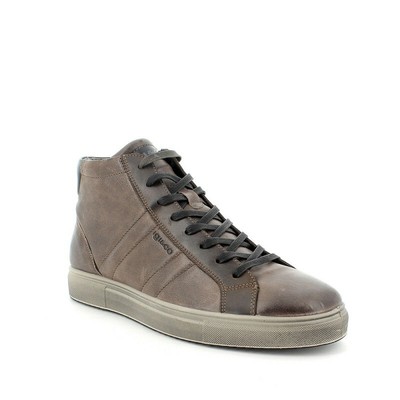 Igi\u0026co Sneaker Alta Uomo con Lacci e Zip - 8126811 Marrone Polacchino  Sportivo | eBay