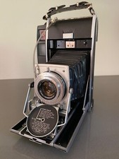 Polaroid 110B Land Camera, Packfilm Converted  625 Meter, Case, Box  Manual