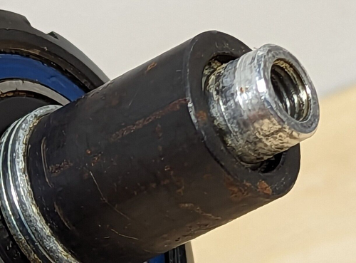 Vintage Bulleye rear multi colored threaded hub bolt on - Picture 6 of 12