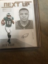 2020 Playbook Football Jalen Reagor Next Up Base Rookie Card