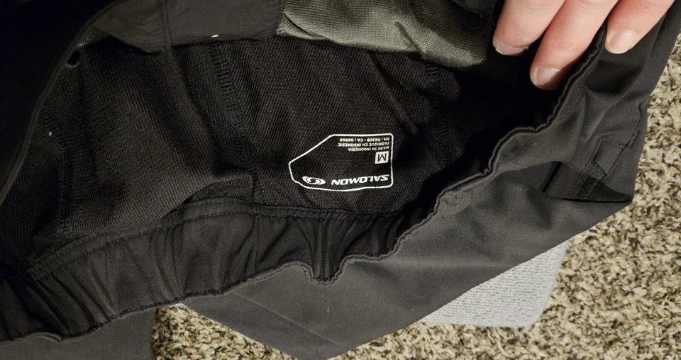 Pantalones Salomon Windstopper Foto 3 de 4