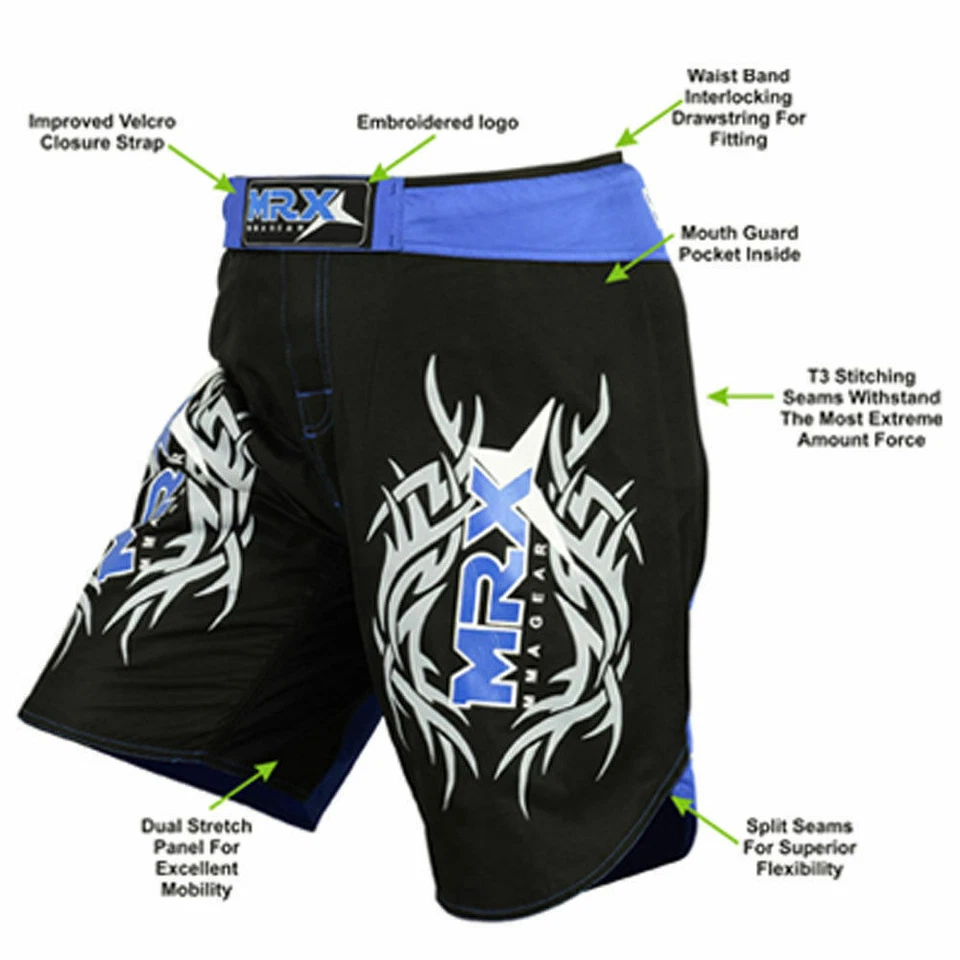 MMA Shorts Grappling UFC Cage Fight Muay Thai Boxing Martial Arts UFC Trunks - Image 3 of 4