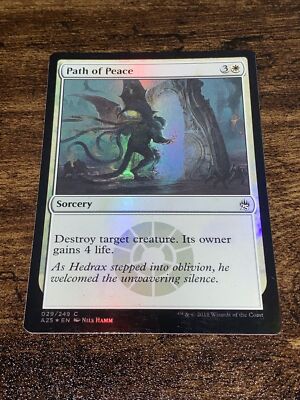 Path of Peace 29/249 Foil MTG Magic The Gathering Masters 25 C8987*