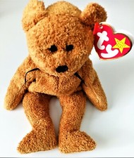Ty Beanie Babies - FUZZ D.O.B 7--23--1998
