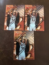 1997-98 Topps Finest KEITH VAN HORN Rookie Card RC #102 Utah Utes  COATING Lot 3