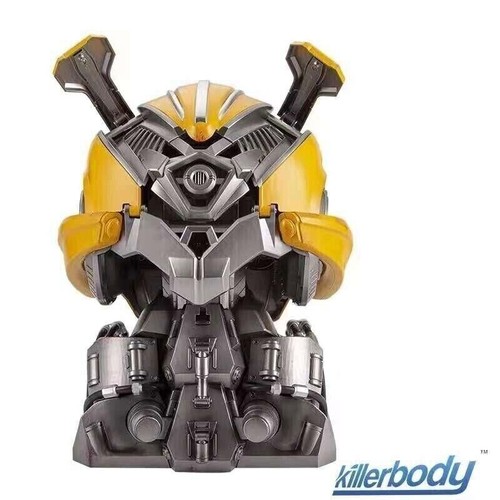US Stock! Voice Control Killerbody 1:1 Wearable Bumblebee Helmet Mask Gift Toy - Picture 10 of 15