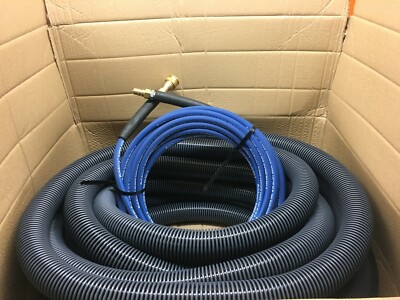 TEPPICHREINIGUNGSMASCHINENSCHLÄUCHE 15 MTR WASSERLÖSUNG & STAUBSAUGERSCHLAUCH BLAU