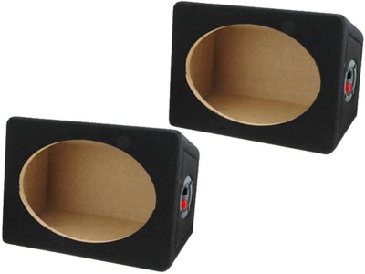 1 Paar Lautsprecher Leergehäuse 3,6L MDF für ovale 15x23cm ( 6x9'' )