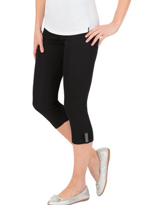 TRIGEMA Leggings 7/8 mit Kristallsteinen 5020111 NEU & OVP