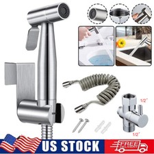 Jet Portátil Bidé Inodoro Pulverizador Musulmán Higiénico Shattaf Ducha Auto Kit
