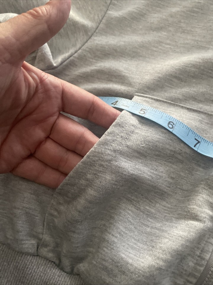 milanpavilion Women's Full Zip Up Hoodie Grey Cropped Cardigan Jacket