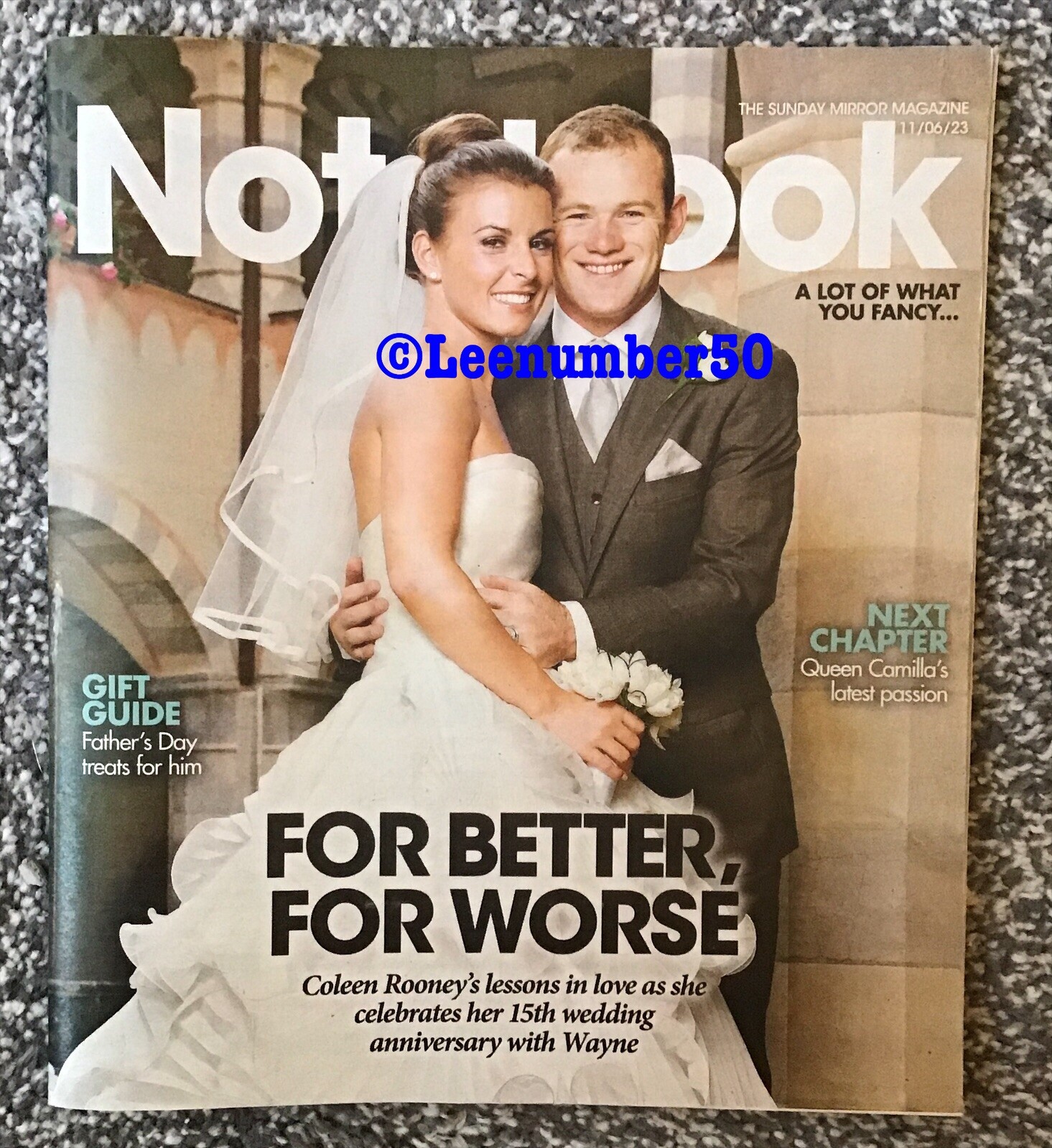 Notebook Magazine Nov 6 2023 Coleen Rooney New Queen Camilla Issue  -image