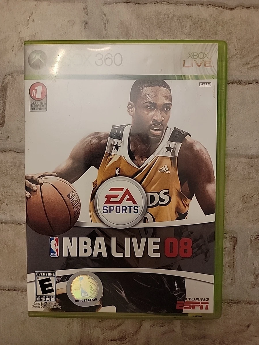 Nba live 08 xbox cheap 360