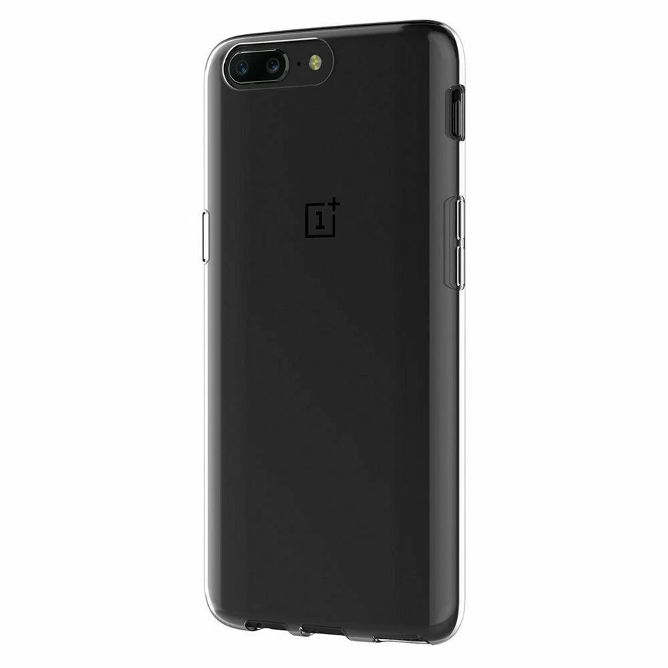 Oneplus 5 Custodia Cover per Cellulare in Silicone Bumper Trasparente - Immagine 3 di 3