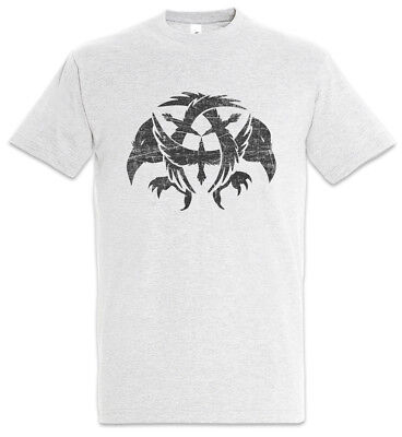 Norse Raven manga larga T-Shirt Hugin and Munin Valhala vikingo Vikings odhin
