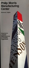 Philip Morris Marlboro Richmond Virginia Cigarettes Vintage Brochure