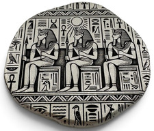 5 oz .999 Fine Silver Egyptian Hieroglyphics Art Bar – Cob Style – Adamo 69.45 per troy oz