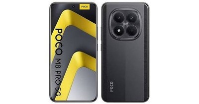 Xiaomi POCO M8 Pro 5G - Unlocked Dual SIM - Global Version - Brandneu & Versiegelt