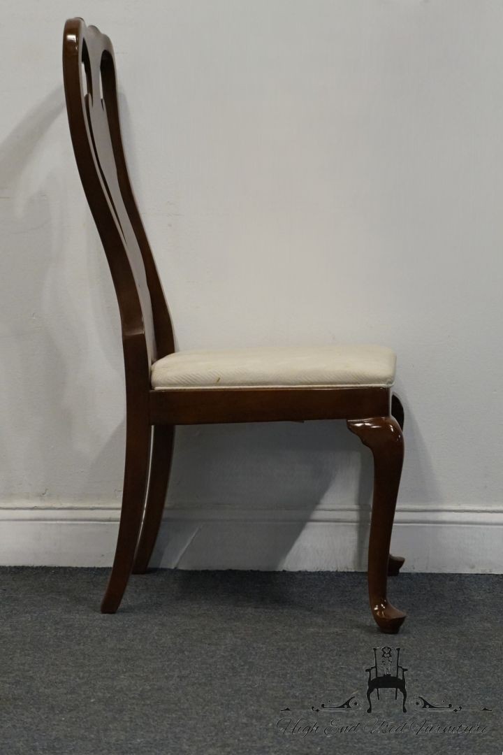 DREXEL HERITAGE Solid Cherry Traditional Queen Anne Style Dining