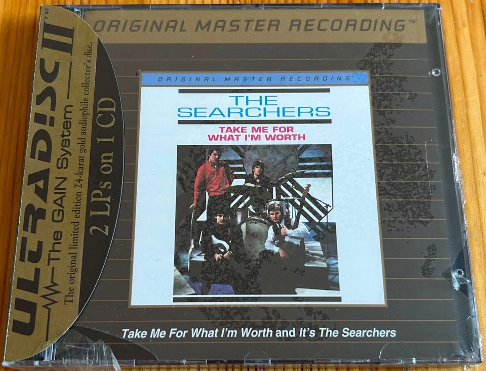 MFSL The Searchers TAKE ME FOR WHAT I'M WORTH & IT'S THE SEARCHERS  UDCD 667 NEU - Bild 1 von 2