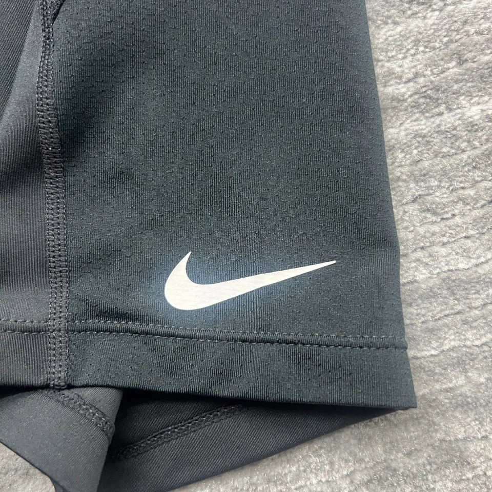 Nike Shorts Size L Youth Girls Tight Fit Dri-Fit Team Running Gym Active Workout - Image 2 of 4