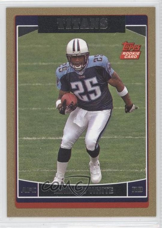 2006 Topps Gold 1390/2006 LenDale White #368 Rookie RC 0b0