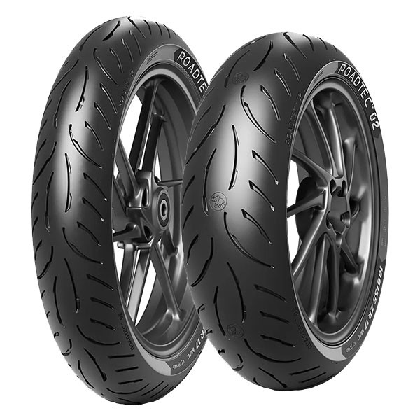 TYRE PAIR METZELER 120/70-19 60V ROADTEC 02 + 180/55-17 (73W) ROADTEC 02 (M)