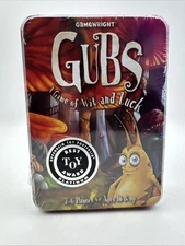 Gubs Card Game A Game of Wit and Luck 2011 by Gamewright Metal Tin NEW