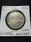 1956 Canadian Silver Dollar Coin