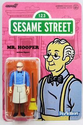 Sesamstraße - ReAction Super7 Figur - Mr. Hooper