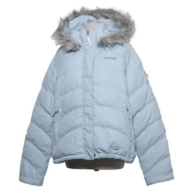 Spyder, Daunenjacke, Damen, Größe: 42, Blau, Daune/Polyamid/Polyester #aY0