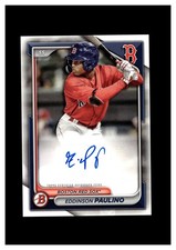 2024 Bowman Prospect Autographs #PPRA-EP Eddinson Paulino Boston Red Sox