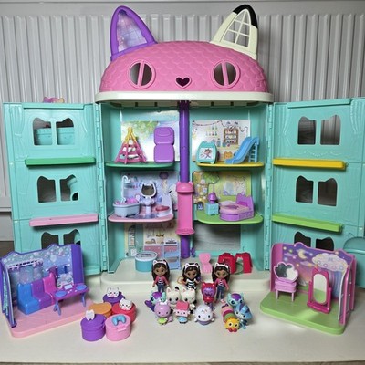 Gabbys Puppenhaus Konvolut Lot Purrfect Haus Spielset Figuren Zubehör Zimmer Katze