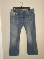 Miss Me cuffed capris