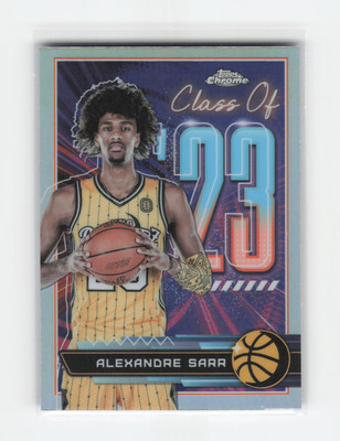 2022-23 Topps Chrome Overtime Elite #CO-13 Alexandre Sarr OTE Class of...