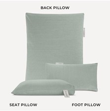 BADESOFA BATH PILLOW 3 SET Green New No Box