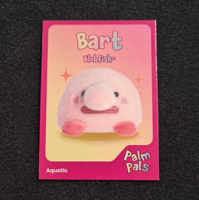 Leaf Palm Pals Trading Card Bart Blobfish PB-4 Englisch 2025